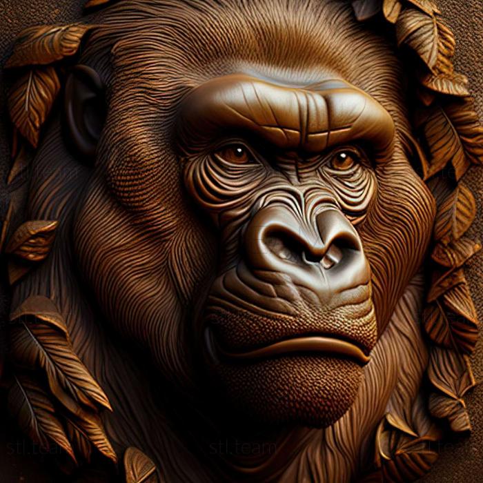 Animals gorilla